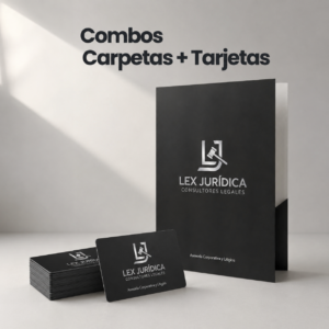 Combo Carpetas + Tarjetas