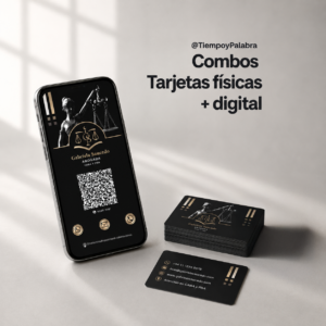 Combo Tarjeta + digital Pdf
